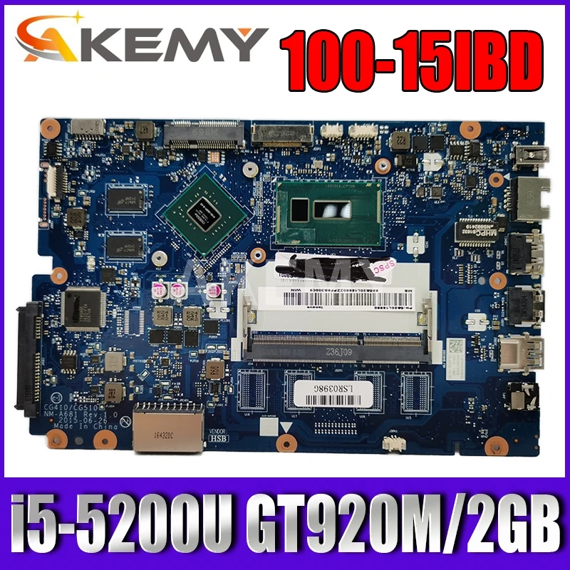 Для Lenovo Ideapad 100-15IBD Φ 100-14IBD CG410 CG510 B50-50 GT920M/2GB GPU | Компьютеры и офис