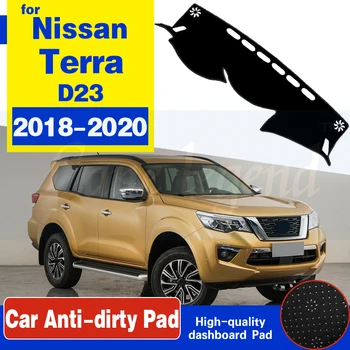 

For Nissan Terra 2018 2019 2020 Anti-Slip Mat Dashboard Cover Pad Sunshade Dashmat Protect Anti-UV Carpet Dash Car Accessories