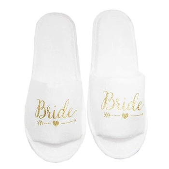 

Travel Universal White Disposable Portable Multipurpose Hotel Easy Matching Breathable Slippers Party Soft Hot Stamping Spa