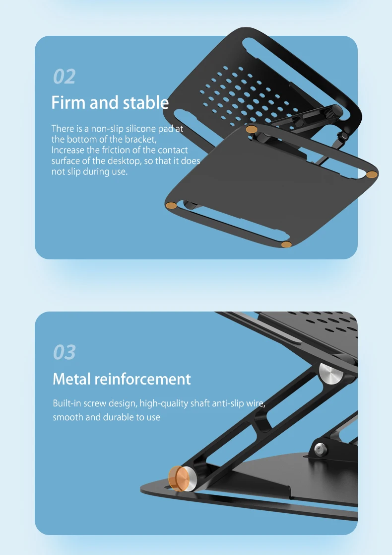 笔记本支架详情页设计_05