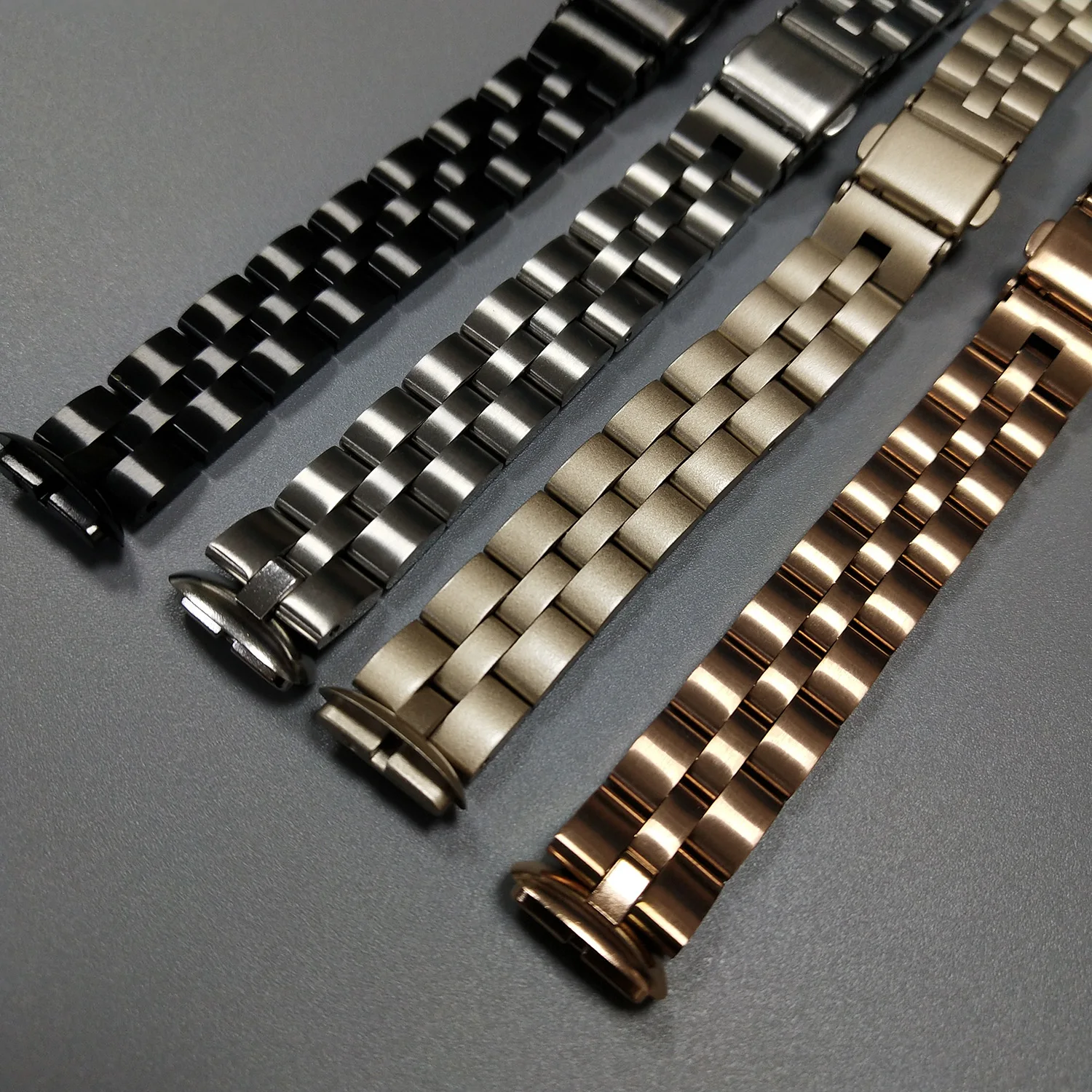 Correa de Metal para reloj de lujo Fitbit Luxe, pulsera de acero  inoxidable, accesorios para reloj inteligente, correa ajustable|Accesorios  inteligentes| - AliExpress