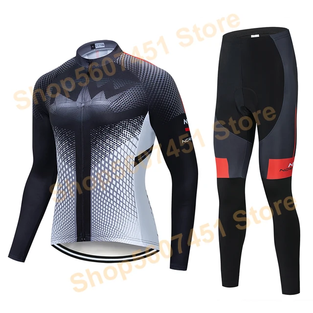 US $25.35 NW New Cycling Jersey Suit 2020 Pro Team Men long Sleeve Mountain Bike Clothing Bicycle Sports Wear