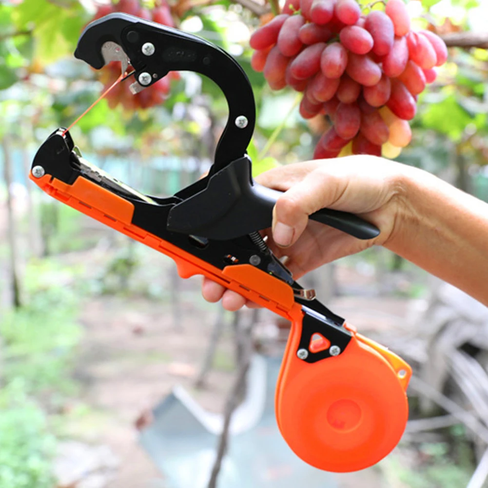 

Fruit Practical Efficient Twig Portable Steel Branch Strapping Vine Grape Stem Plant Tying Tool Tape Machine Vegetable Garden