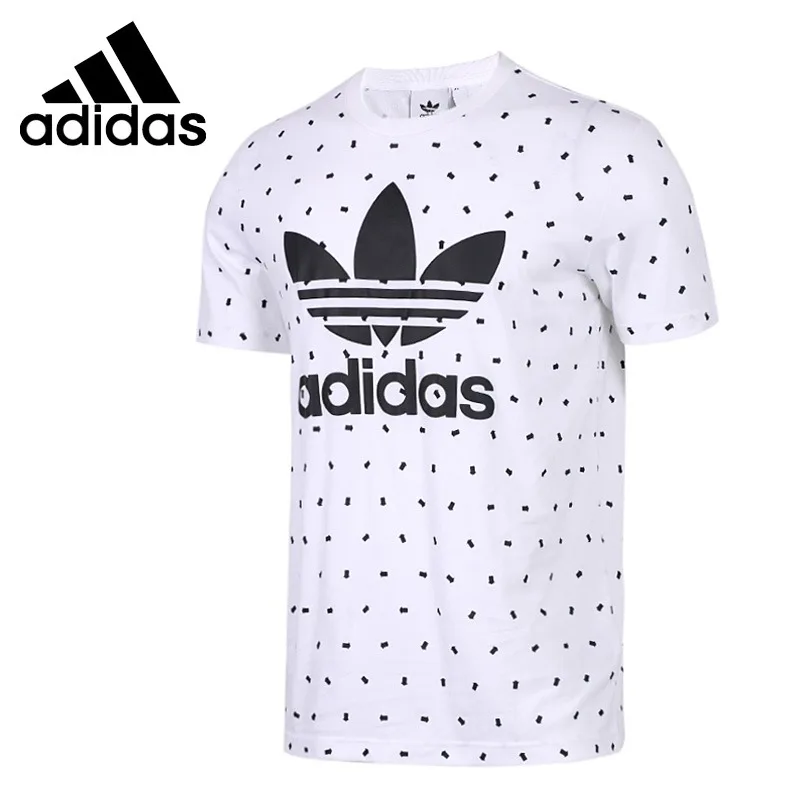 Новое поступление оригинальные мужские футболки с тройной фольгой Adidas Originals