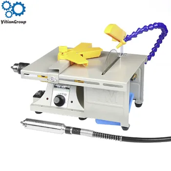 

Multi-Functional Electric Grinder Polisher Drill Saw Tool Mini Bench Lathe Machine