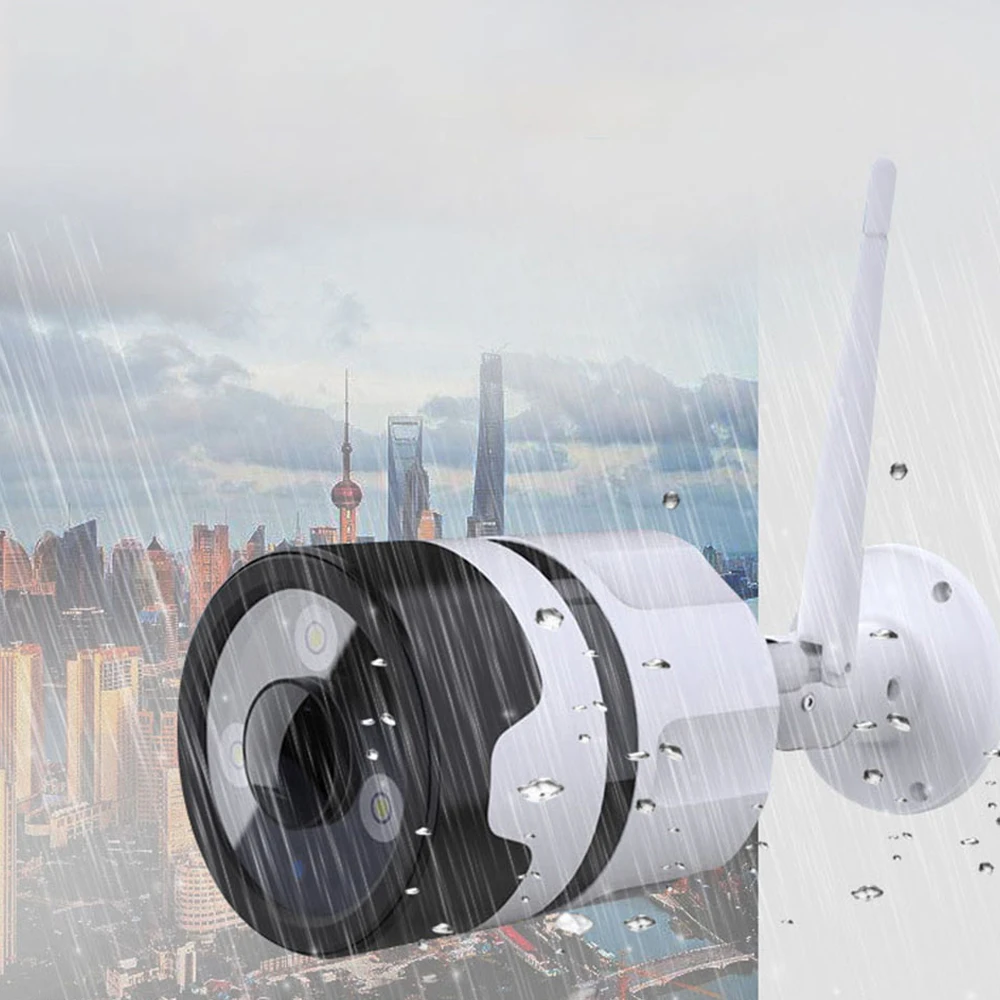 

Xiaovv PA-22 Smart Wireless IP Camera HD 1080P 360° Waterproof H.265 WiFi Camera Indoor&Outdoor Security Monitor