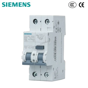 

1P+N C32 Residual Current Operated Circuit Breaker integral over current protection 5SU9 356-1KK32 30mA 230V 32A RCBO SIEMENS