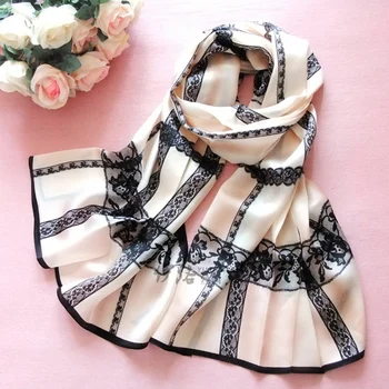 

Women's 100% Pure Silk Satin 12mm Long Big Scarf Shawl Wrap Neckerchief 175x65cm 68"x25.5" WJ031