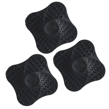 

3 Pcs Kitchen Sink Strainer Hair Catcher Bathroom Shower Sink Stopper Drain Cover Hair Trap (Blue)