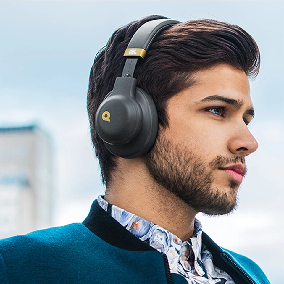 Original JBL E55BT Quincy Edition Wireless Headphones Bluetooth Headset Voice Prompts Bass Sports Gym Earphone with Mic 2 colour