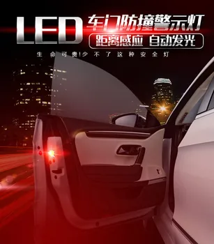 

Car Door Wireless Magnetic Induction crash strobe lights LED For Lada Priora Kalina Granta Vesta Niva Largus vaz X-Ray samara