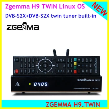 

Zgemma Original Newest Zgemma H9 twin 4k UHD 2160P satellite tv receiver twin dvb s2x multi-stream tuner CA + twin CI plus