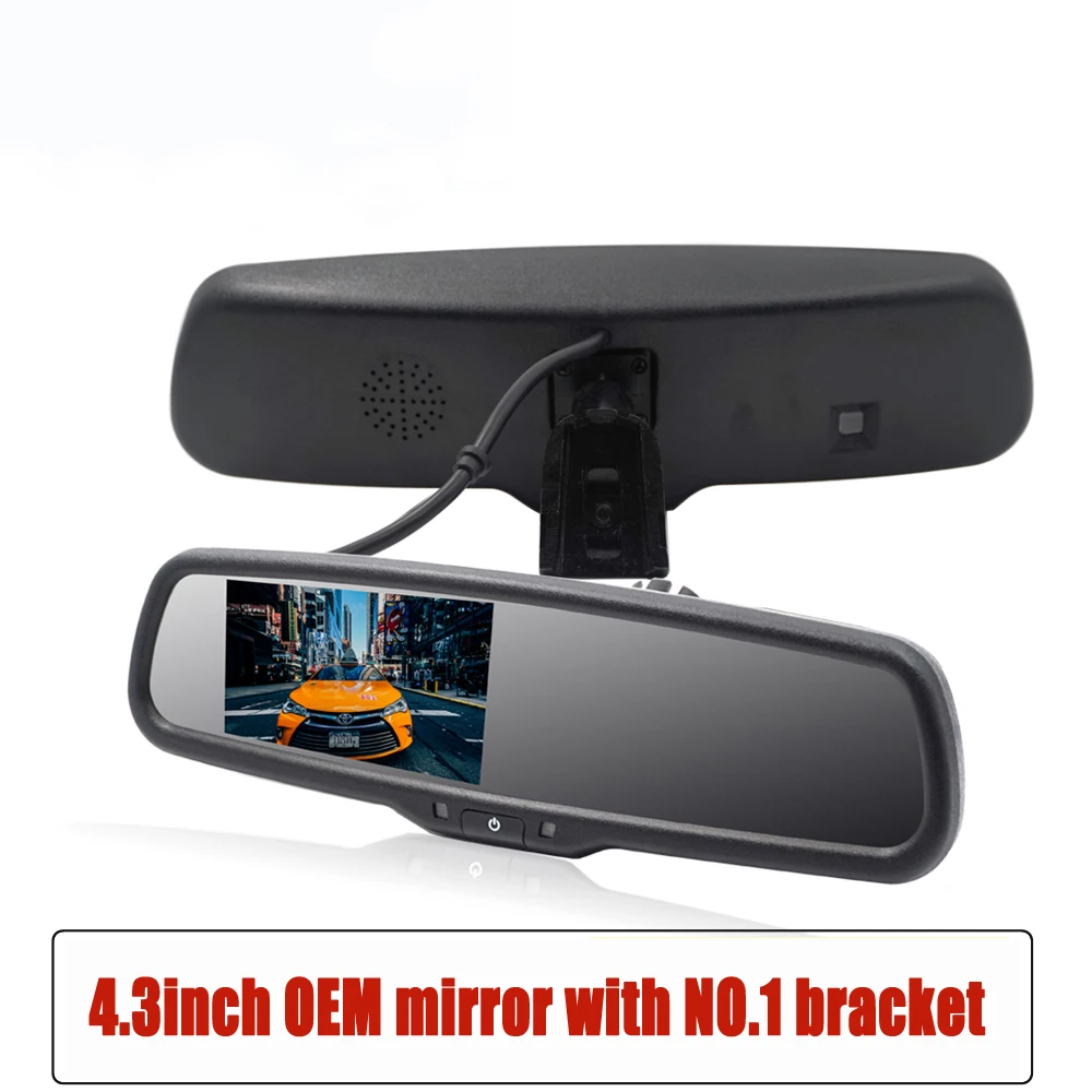 4,3 Inch Auto Rückspiegel Monitor HD Video Auto Parkplatz Monitor TFT LCD Bildschirm Rückansicht Kamera Reverse Spiegel Mit halterung 4,3 Inch Auto Rückspiegel Monitor HD Video Auto Parkplatz Monitor TFT LCD Bildschirm Rückansicht Kamera Reverse Spiegel Mit halterung
