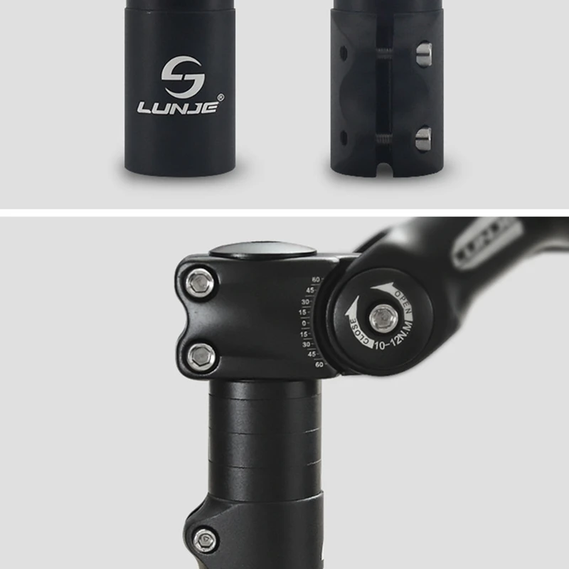 LUNJE Bike Fork Stem Extender 