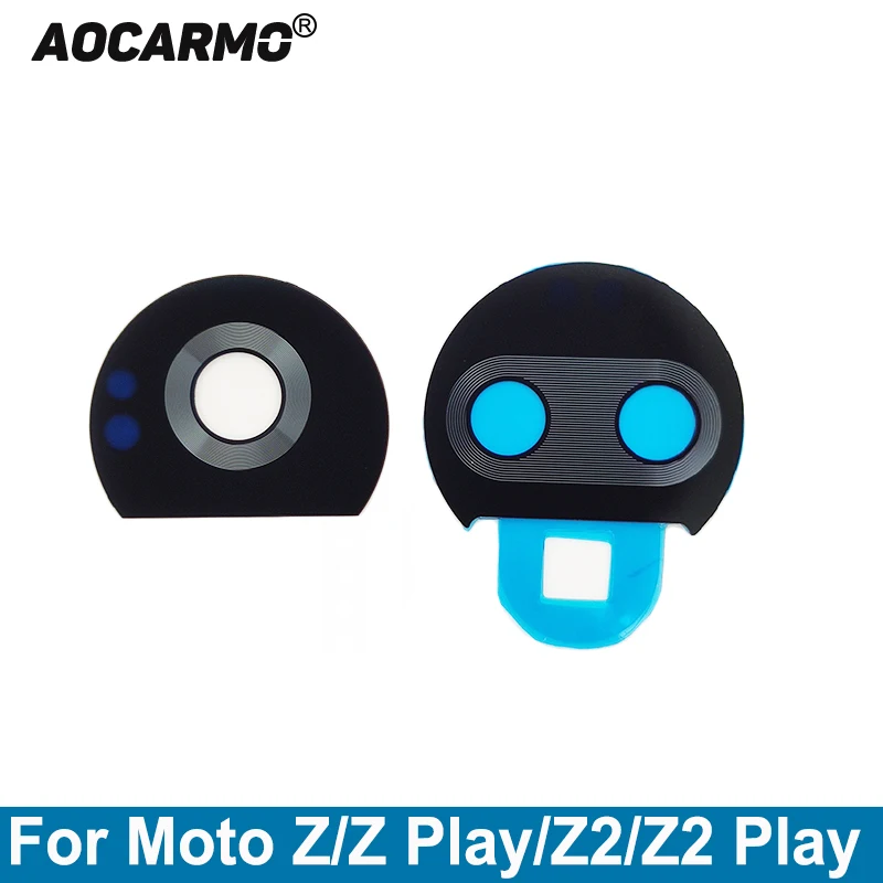 Aocarmo для Motorola Moto Z / Play Z2 задняя камера Объектив Стекло Запасная часть | Мобильные