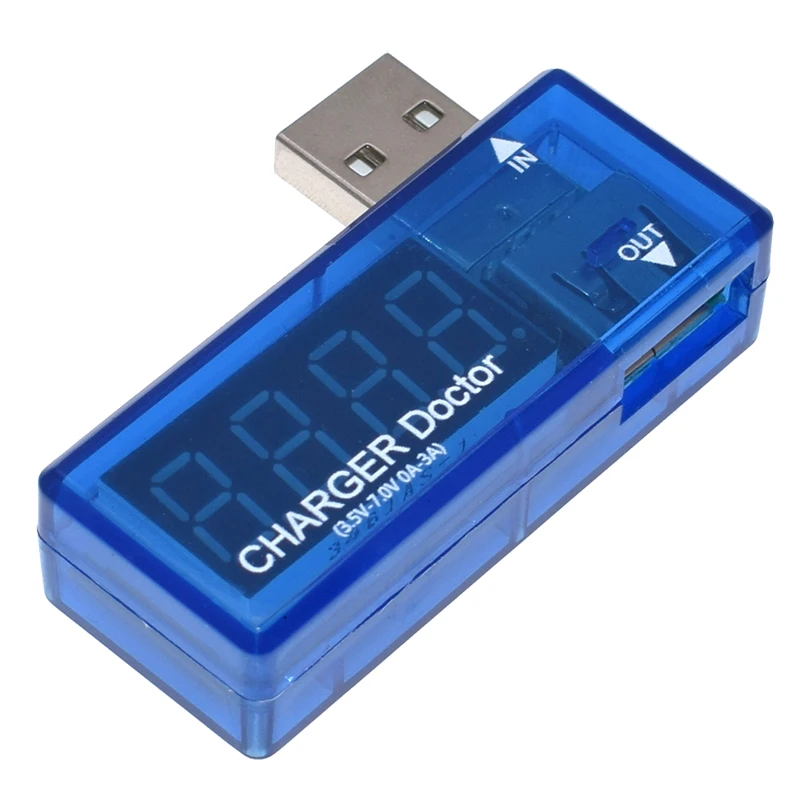 1 шт. цифровой дисплей мини USB измеритель напряжения тока тестер портативный