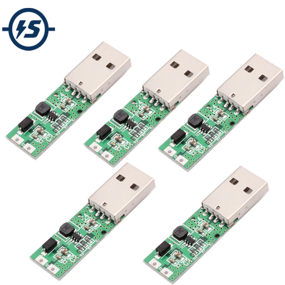 5 шт. при напряжении от в до 12 В DC USB Step Up Питание модуль повышающий преобразователь