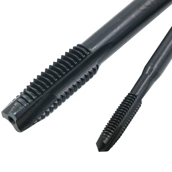 

7pcs Screw Thread Tap Drill Bit M2 HSS Nitriding M3-M12 Spiral Groove / Straight Groove Handle
