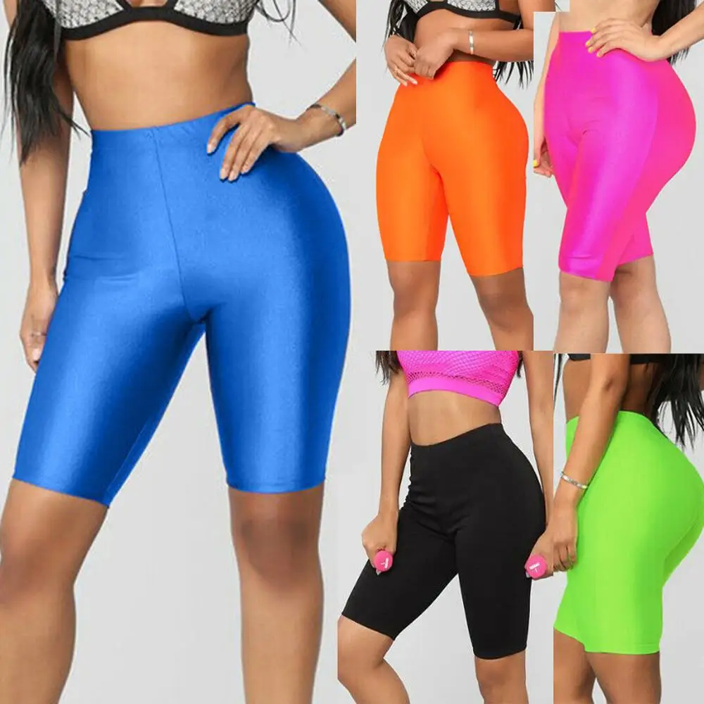 bike shorts high waisted