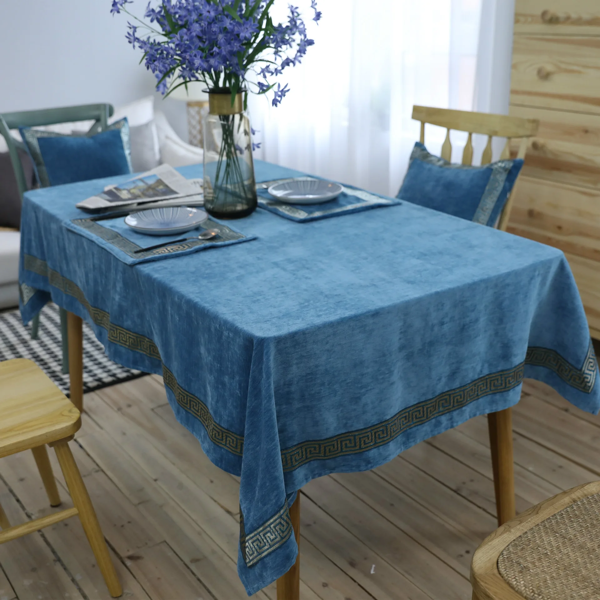 

Shipping Free European High-end Tablecloths Luxury Coffee Table Cloth Table Cloth Table Cloth