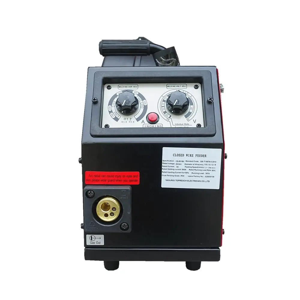 Professional 350A Wire Feeder DC24v 4 Rolls 0.8-1.6mm Feed Rolls 300mm Spool MIG Welding Machine Remote Control Wire Feeder 2