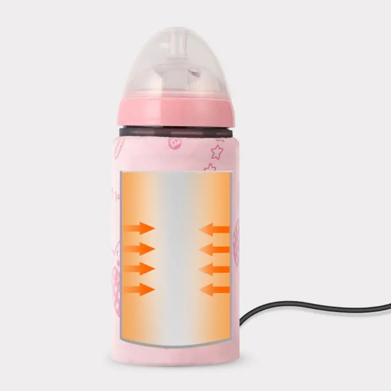USB для путешествий для детских бутылочек молока нагреватель для ухода за младенцем, бутылка подогрев сидений автомобиля