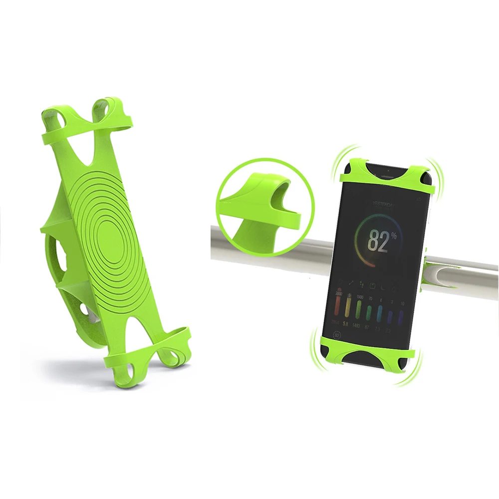 

4~6.0 Inch Bicycle Handlebar Racks Phone Holder Universal Smart Mobile Phone Holder Stand GPS Mount Bracket Bike Rack Clip
