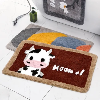 

Bathroom Door Absorbent Mat Bathroom Non-Slip Mat Door Mat Kitchen Toilet Toilet