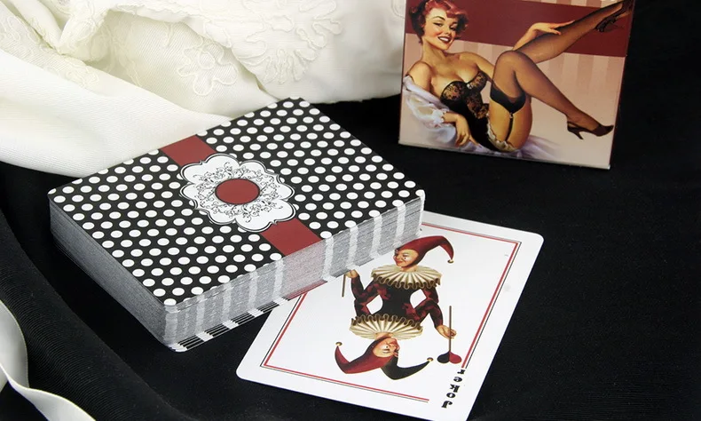 Велосипед Pin-Up игральные карты обычный велосипед палуба всадник задняя карта магический трюк магический реквизит