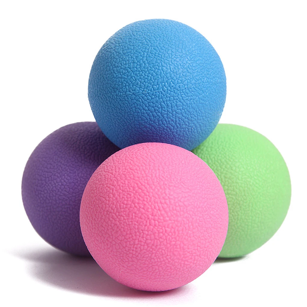Boodun-Bola de masaje de Lacrosse, Bola de masaje para la movilidad, punto de disparo miofascial, para Yoga, Fitness, alivio del dolor, portátil, TPR