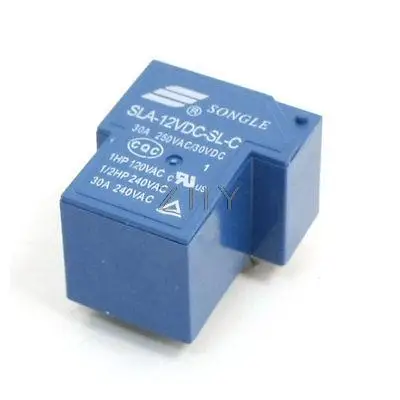 

SLA-12VDC-SL-C DC 12V Coil SPDT 6 Pin PCB General Purpose Power Relay