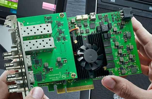 Blackmagic BMD DeckLink 8K Pro Quad link 12G-SDI capture and