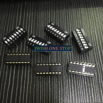 

Dip Program Switch NDS-08K-V 8-Bit Black Direct Dial Code 2.54 Spacing Keys
