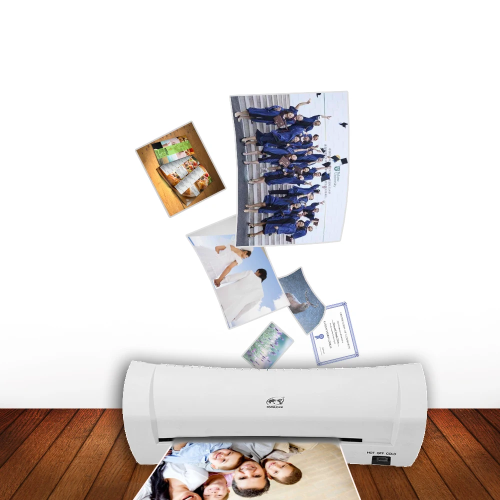 Два ролика для раздвижных дверей А4 Размер ламинатор машина Горячая и холодного