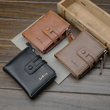 

Brand New Style Luxury High Quality Wallet Mens Soft Leather Bifold ID Credit Card Holder Gift