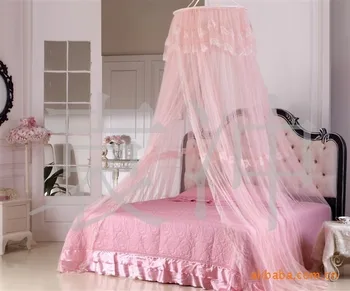 

Princess Hanging Dome Mosquito Nets Ceiling Palace Style Mosquito Net Bed Curtain Hanging-Type
