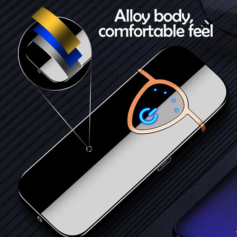 2020 интеллектуальная сенсорная Индукционная Зажигалка USB электронная