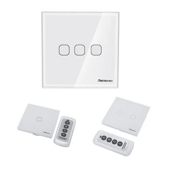 

New Sesoo Remote Control Press Switch Smart Home Wireless Rf Remote Control Wall Switch ligent Switch Control