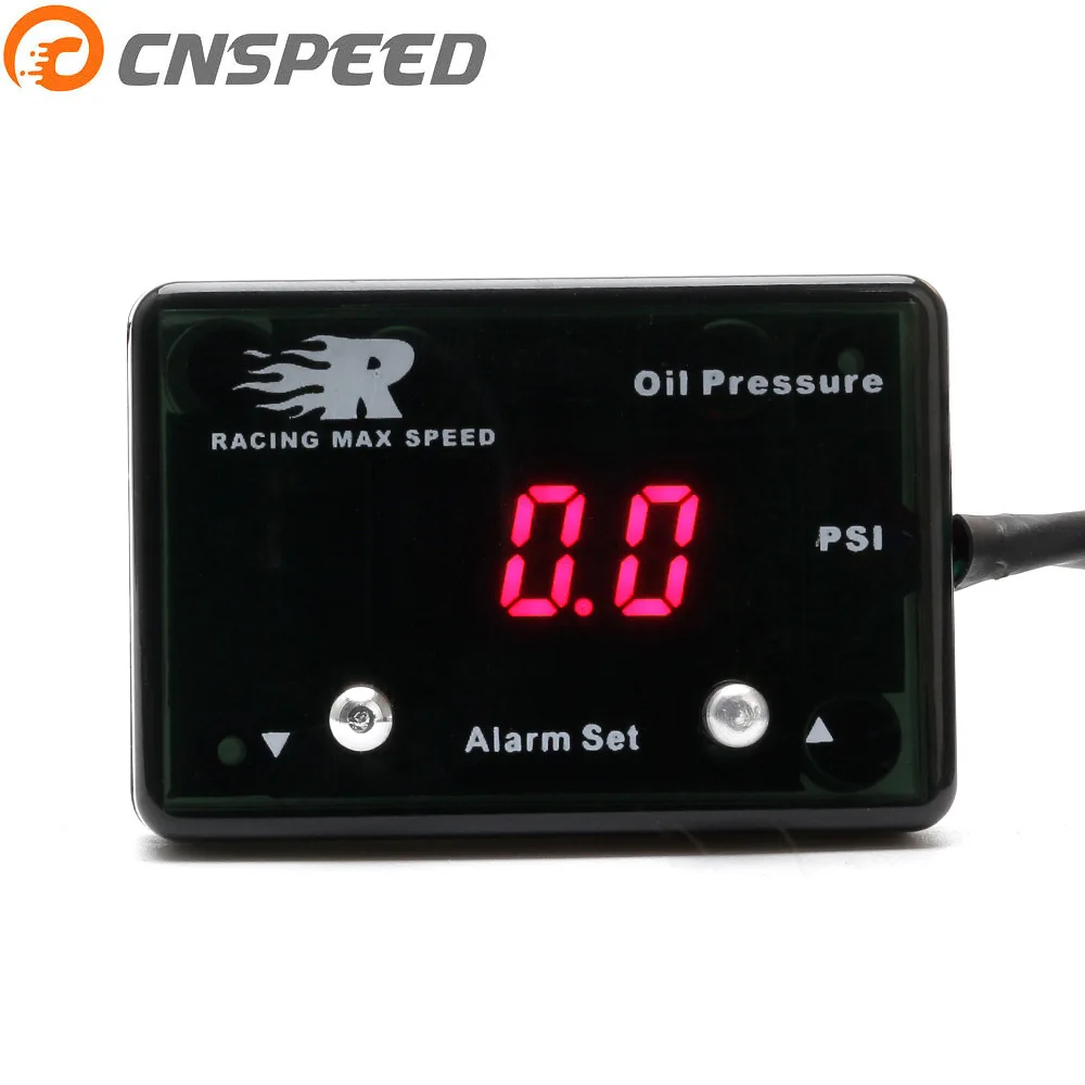 

Car Modified Oil Pressure Thermometer Ip-opm-01 Oil Pressure Gauge 0 ~ 8bar with Numbers Red Display Instrument