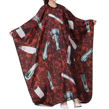 Парикмахерская Ткань для взрослых Большая стрижка фартук платье стилист Рабочая одежда