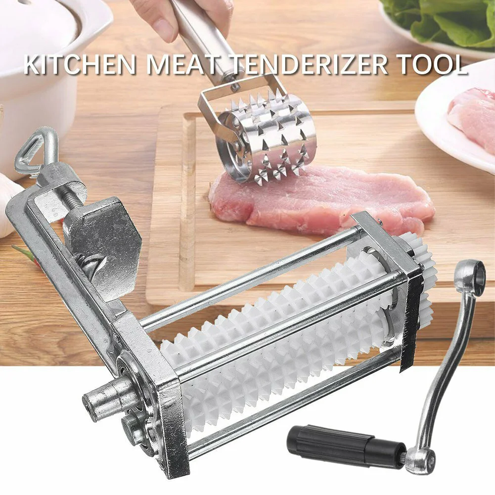 

Pork Time Saving Meat Tenderizers Professional Home Clamp Machine Cooking Heavy Duty Small Beef Useful Flatten Tool Kitchen