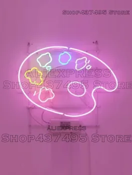 

LED neon lamp PINK Drawing board neon sign light neon luces Home lamp Light letrero led light neon signs lights