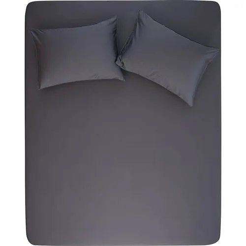 AnthraciteDoublePersonalityFittedSheets160X200SingleBedsheet