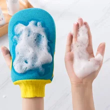 Напрямую от производителя продает банное полотенце баня втирает обратно двойной слой ровинг двухстороннее банное полотенце баня перчатки оптом тереть