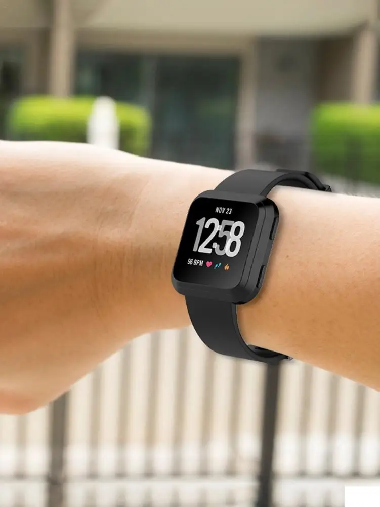 Ремешок для часов для Fitbit Versa/Versa Lite/Versa 2 мягкий силиконовый сменный Браслет аксессуары для браслетов
