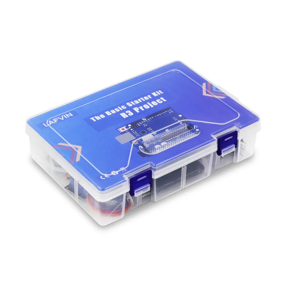 LAFVIN базовый стартовый комплект/обучающий комплект включает плату R3 LCD1602 IIC с