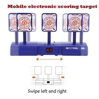 

Mobile Electronic Digital Scoring Move Target Boys Girls Indoor / Outdoor Toy