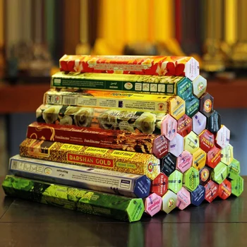 

3/6/9/Boxes Tibetan Incense Stick White Sage Indian Incense Premium Multiple Flavor Mixed Package Sandalwood Incense