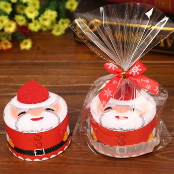 

Christmas Towel Children's Cake Towel Christmas Home Decoration Soft Towel Party Decoration Gift Party Decoration