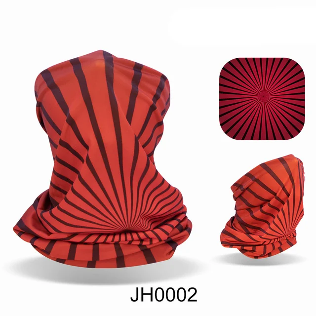 2021Multifunctional Cycling Outdoor Sport Magic Scarf Men Women Camping Hiking Scarves Sun Protection Bandana Neck Gaiters scarf Jh0002
